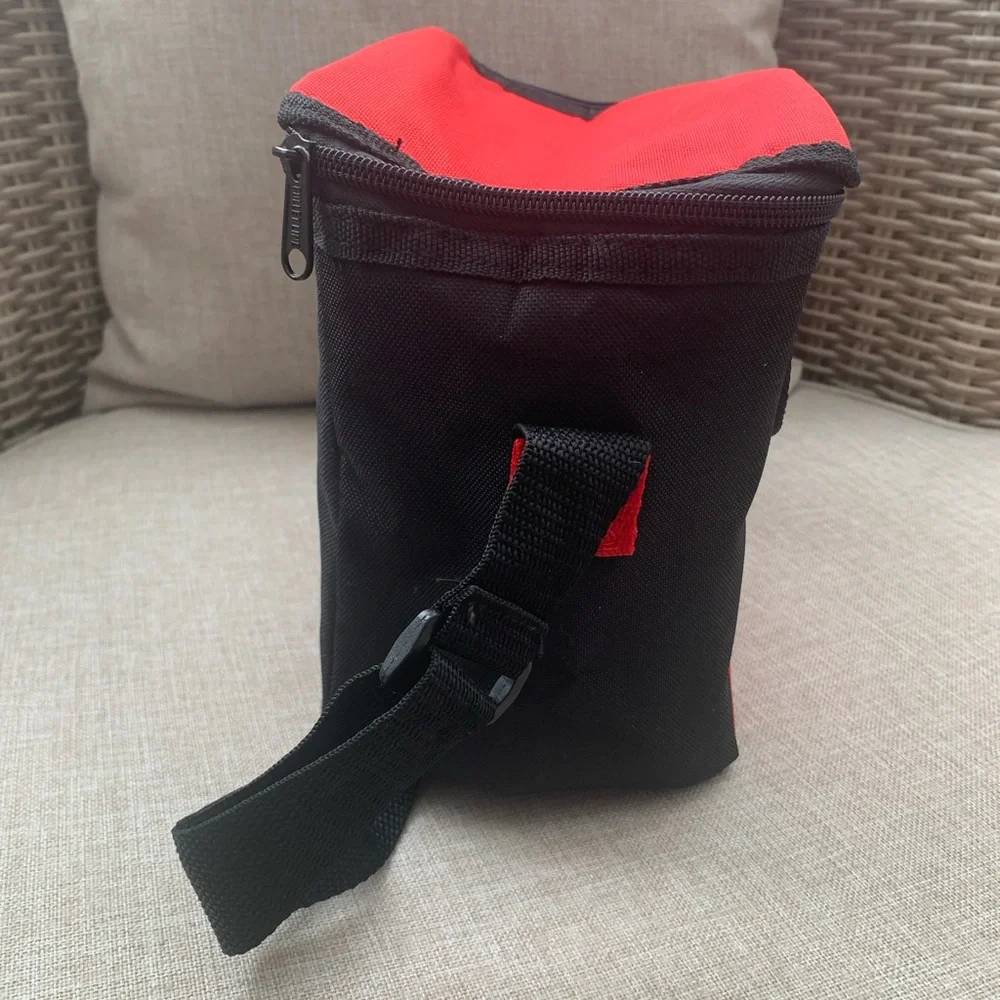 NEW Sports Authority Lunchbox: Red/Black, White Signature Logo, 10x8x6 inches - Picture 2 of 5